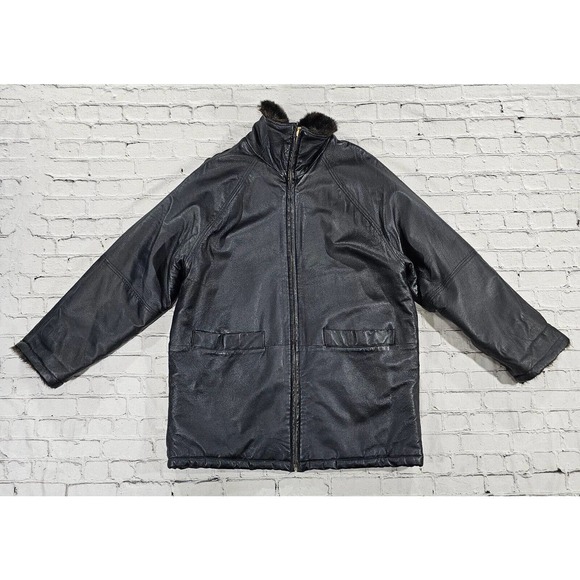 Colebrook Jackets & Coats Vintage Colebrook Co Reversible Faux Fur